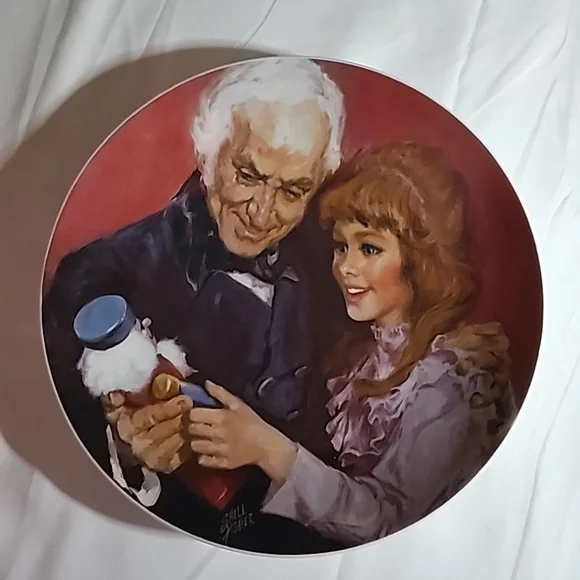 The Nutcracker A Gift from Godfather Art By Shell Fisher Collector Plate - Picture 2 of 7
